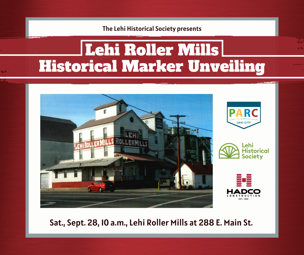 Lehi Roller Mills unveiling ad